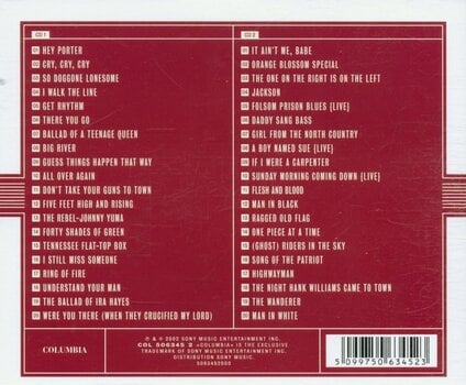 Glazbene CD Johnny Cash - Man In Black - the Very Best of Johnny Cash (2 CD) - 4