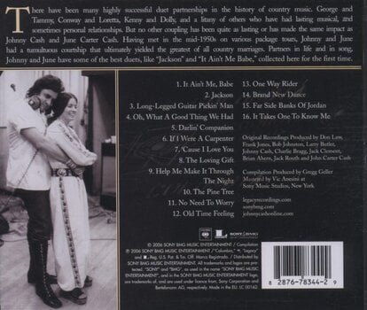 CD musique Johnny Cash With June Carter - Duets (CD) - 3