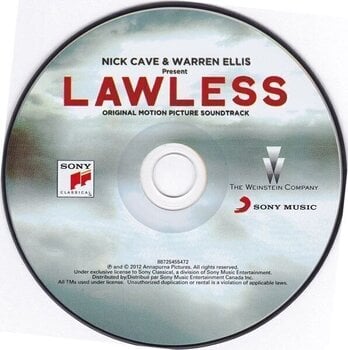 Music CD Nick Cave & Warren Ellis - Lawless (CD) - 2