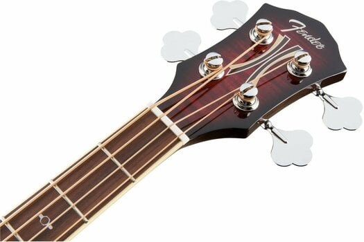 Акустична бас китара Fender T-Bucket Bass E FLM MPL Trans Cherry Burst V3 - 3