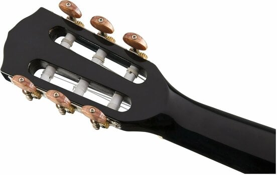 Guitarra clásica con preamplificador Fender CN-140SCE WN 4/4 Negro - 7