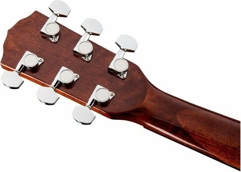 Elektroakusztikus gitár Fender Squier CD-60SCE Dreadnought All-Mahogany WN - 4