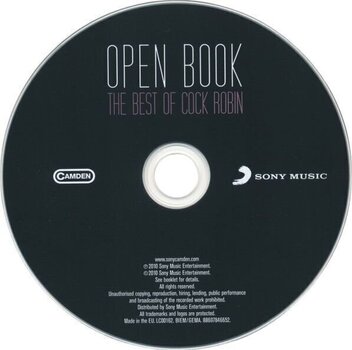 Hudobné CD Cock Robin - Open Book (The Best Of Cock Robin) - 2