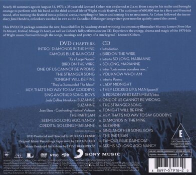 Glazbene CD Leonard Cohen - Leonard Cohen Live At the Isle of Wight 1970 (CD + DVD) - 4