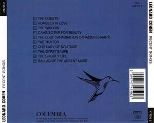 Hudobné CD Leonard Cohen - Recent Songs (CD) - 2