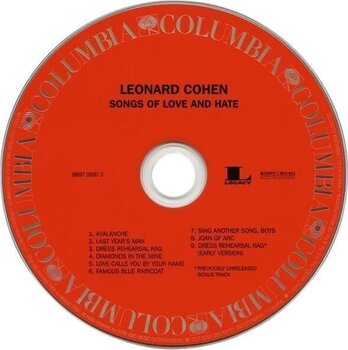 Glazbene CD Leonard Cohen - Songs of Leonard Cohen / Songs of Love and Hate (2 CD) - 3