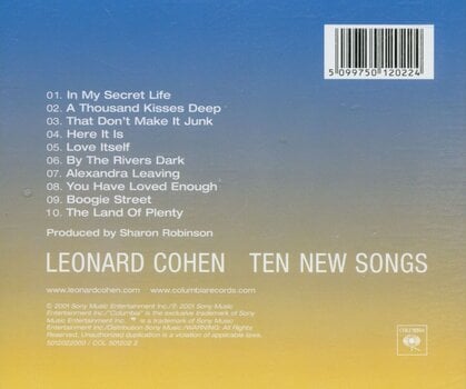 Muzički CD Leonard Cohen - Ten New Songs (CD) - 3