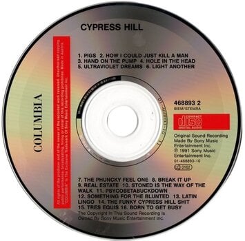 Музичний компакт-диск Cypress Hill - Cypress Hill (CD) - 2