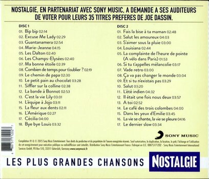 Musik-cd Joe Dassin - Les Plus Grandes Chansons Nostalgie (2 CD) - 3