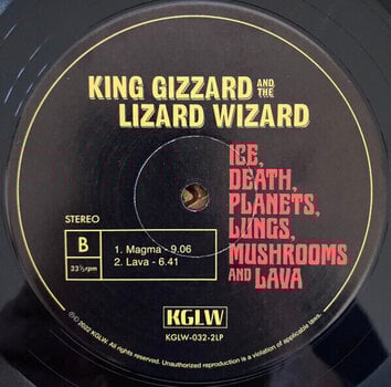 Hanglemez King Gizzard & The Lizard Wizard - Ice, Death, Planets, Lungs, Mushroom And Lava (2 LP) - 5