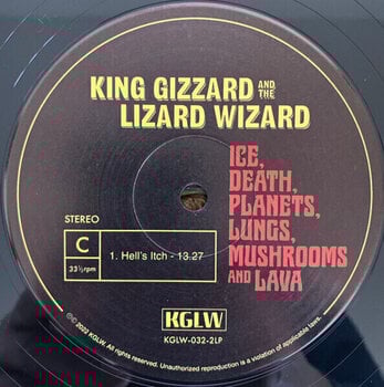 Hanglemez King Gizzard & The Lizard Wizard - Ice, Death, Planets, Lungs, Mushroom And Lava (2 LP) - 6