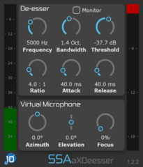 Plug-Ins Software e Processori Effetti SSA Plugins aXDeesser (Prodotto digitale) - 1
