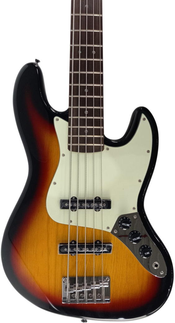 ギター SEC-5 SX SJB62/5 Vintage Jazz Bass Gitara basowa 5-strunowa - Muziker