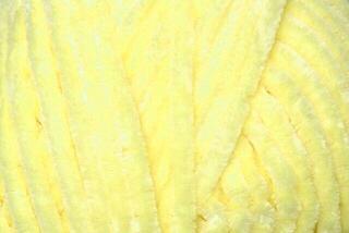 Stickgarn Himalaya Velvet 02 Yellow Stickgarn - 1