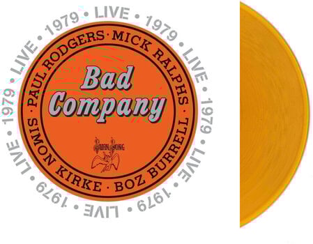 Disc de vinil Bad Company - Live 1979 (RSD 2022) (Orange Vinyl) (2 LP) - 2