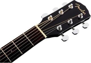 Dreadnought Elektro-Akustikgitarren Fender CD-60SCE Black Dreadnought Elektro-Akustikgitarren - 5