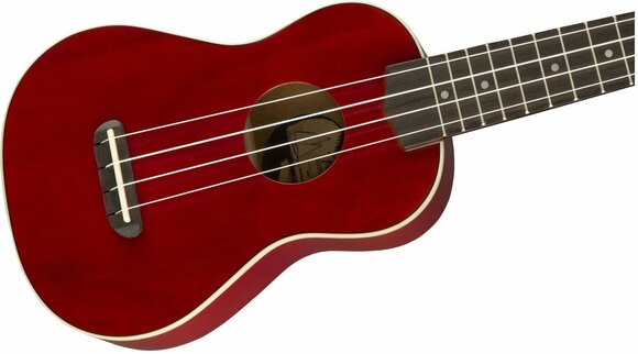 Szoprán ukulele Fender Venice WN CH Szoprán ukulele Cherry - 4