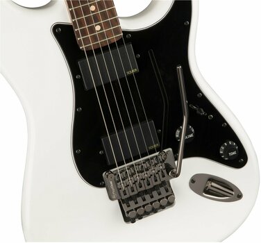 Elektrische gitaar Fender Squier Contemporary Strat HH LR Olympic White - 4