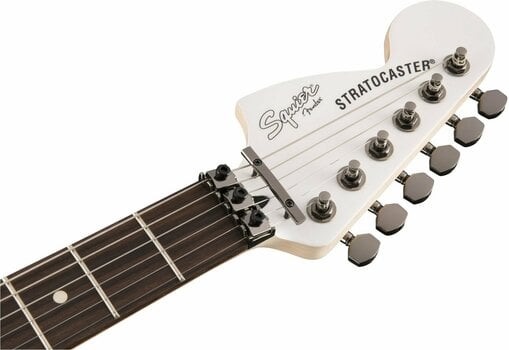 Elektrische gitaar Fender Squier Contemporary Strat HH LR Olympic White - 6