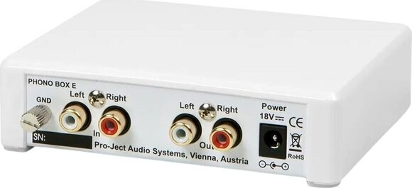 Грамофонен предусилвател Pro-Ject Phono Box E White Грамофонен предусилвател - 2