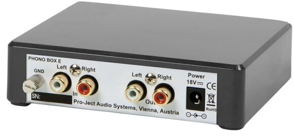 Phono-esivahvistin Pro-Ject Phono Box E Black Phono-esivahvistin - 2
