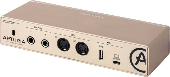 USB-lydgrensesnitt Arturia MiniFuse 2 Champagne - 5