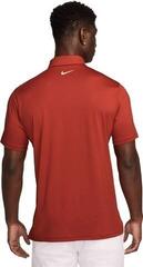 Poolopaita Nike Tour Mens Dri-Fit Solid Golf Cinnabar/Pale Ivory - 1