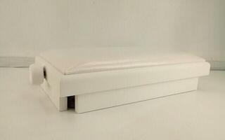 Klavierhocker aus Holz Grand HY-PJ023 Klavierhocker aus Holz White Matte (Neuwertig) - 3
