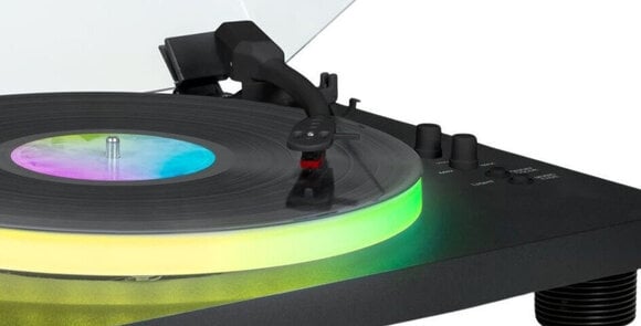 Giradischi Bigben PARTYBTTDLIGHT Black Giradischi - 4