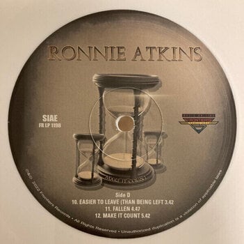 Schallplatte Ronnie Atkins - Make It Count (Limited Edition) (White Coloured) (2 LP) - 9