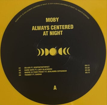 LP ploča Moby - Always Centered At Night (Special Edition) (Yellow Coloured) (2 LP) - 4