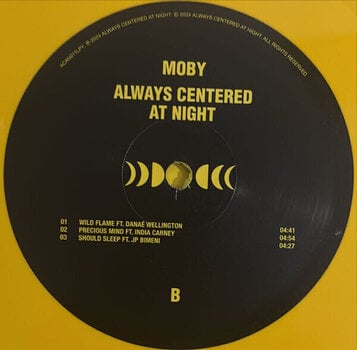 LP ploča Moby - Always Centered At Night (Special Edition) (Yellow Coloured) (2 LP) - 5