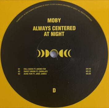 LP ploča Moby - Always Centered At Night (Special Edition) (Yellow Coloured) (2 LP) - 7