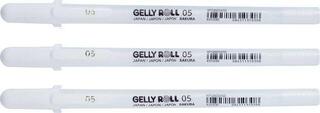 Technical Pen Sakura Gelly Technical Pen White 0,5 mm 3 pcs - 1