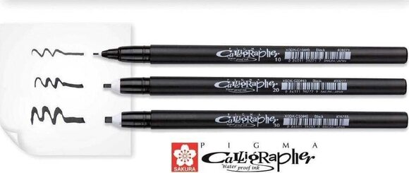 Kalligrafisches Hilfsmittel Sakura Pigma Technische Stifte Black 10 stk - 2