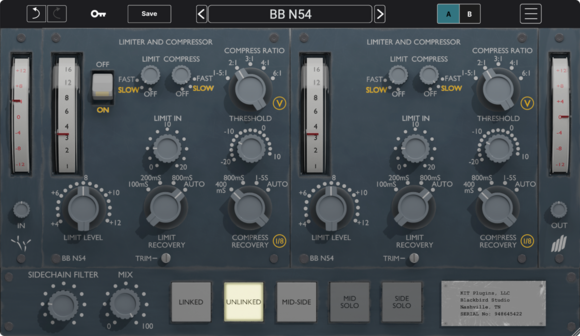 Studio-Effekt-Plugin Kit Plugins BB N54 (Digitales Produkt) - 2