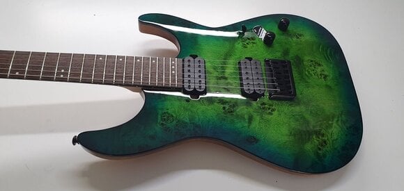 Chitarra Elettrica Schecter C-6 Pro Aqua Burst Chitarra Elettrica (Danneggiato) - 2