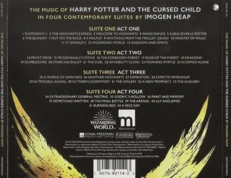 Hudební CD Imogen Heap - The Music of Harry Potter and the Cursed Child - In Four Contemporary Suites (CD) - 3