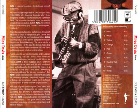 Музичний компакт-диск Miles Davis - Aura (CD) - 3