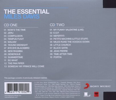 Musiikki-CD Miles Davis - Essential Miles Davis (2 CD) - 2