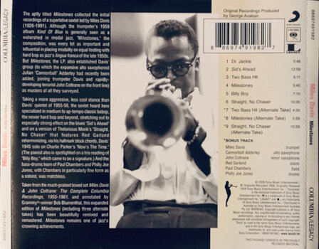 Hudobné CD Miles Davis - Milestones (CD) - 3