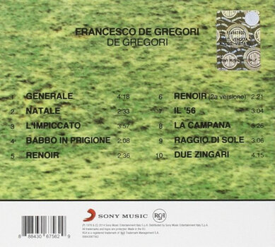 CD musique Francesco De Gregori - De Gregori (Digipak) (CD) - 2