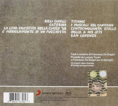 Muusika CD Francesco De Gregori - Titanic (Digipak) (CD) - 2