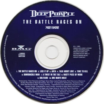 Muusika CD Deep Purple - The Battle Rages On (CD) - 2