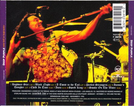 Hudební CD Deep Purple - Come Hell Or High Water (CD) - 3