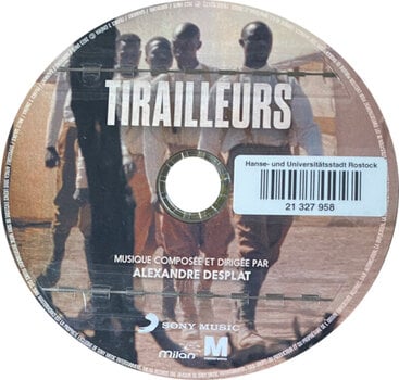 Hudobné CD Alexandre Desplat - Tirailleurs (CD) - 2