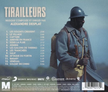 Hudobné CD Alexandre Desplat - Tirailleurs (CD) - 3