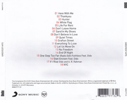 Muziek CD Dido - Greatest Hits (CD) - 3