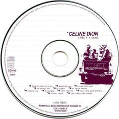 Музичний компакт-диск Celine Dion - 1 Fille & 4 Types (CD) - 1