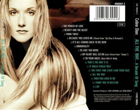 Hudební CD Celine Dion - All the Way...A Decade of Song (CD) - 3